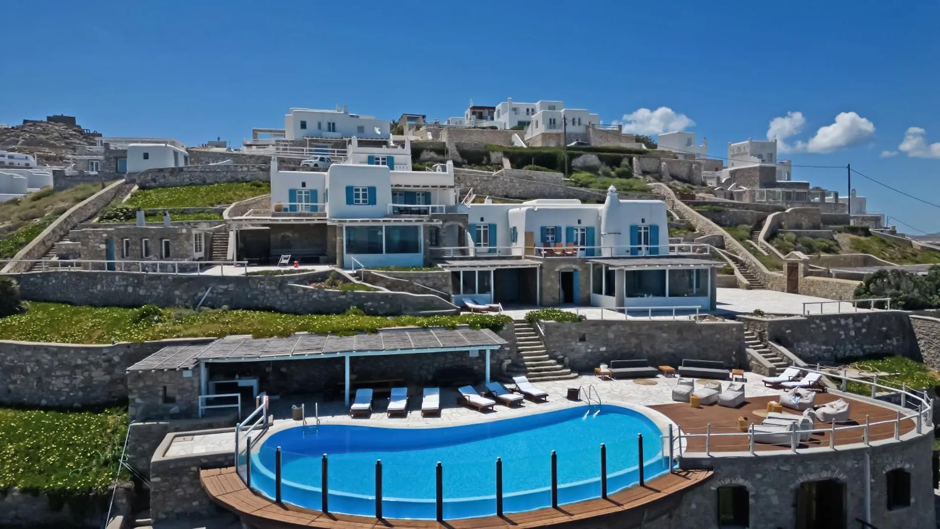 Patron 1 & 2 Pool Sunset Villas- Seven Bedrooms & Five Bedrooms Mykonos Town