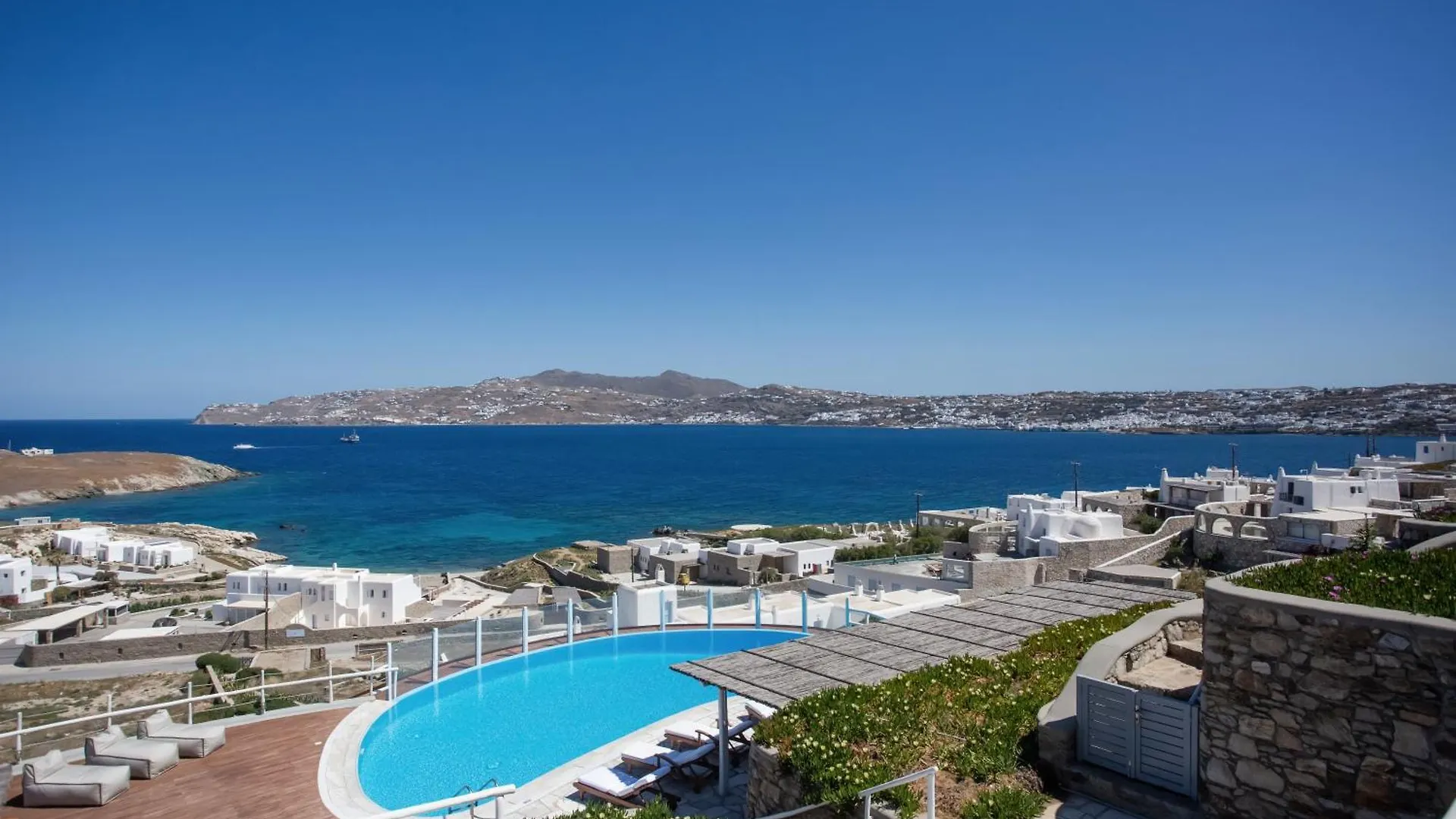 Villa Patron 1 & 2 Pool Sunset Villas- Seven Bedrooms & Five Bedrooms Mykonos Town