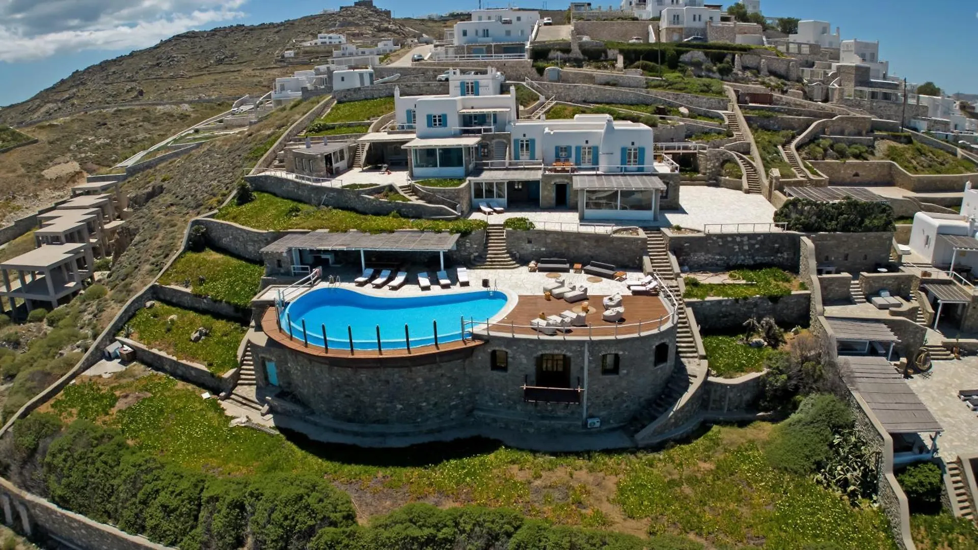 Patron 1 & 2 Pool Sunset Villas- Seven Bedrooms & Five Bedrooms Mykonos Town 0*,