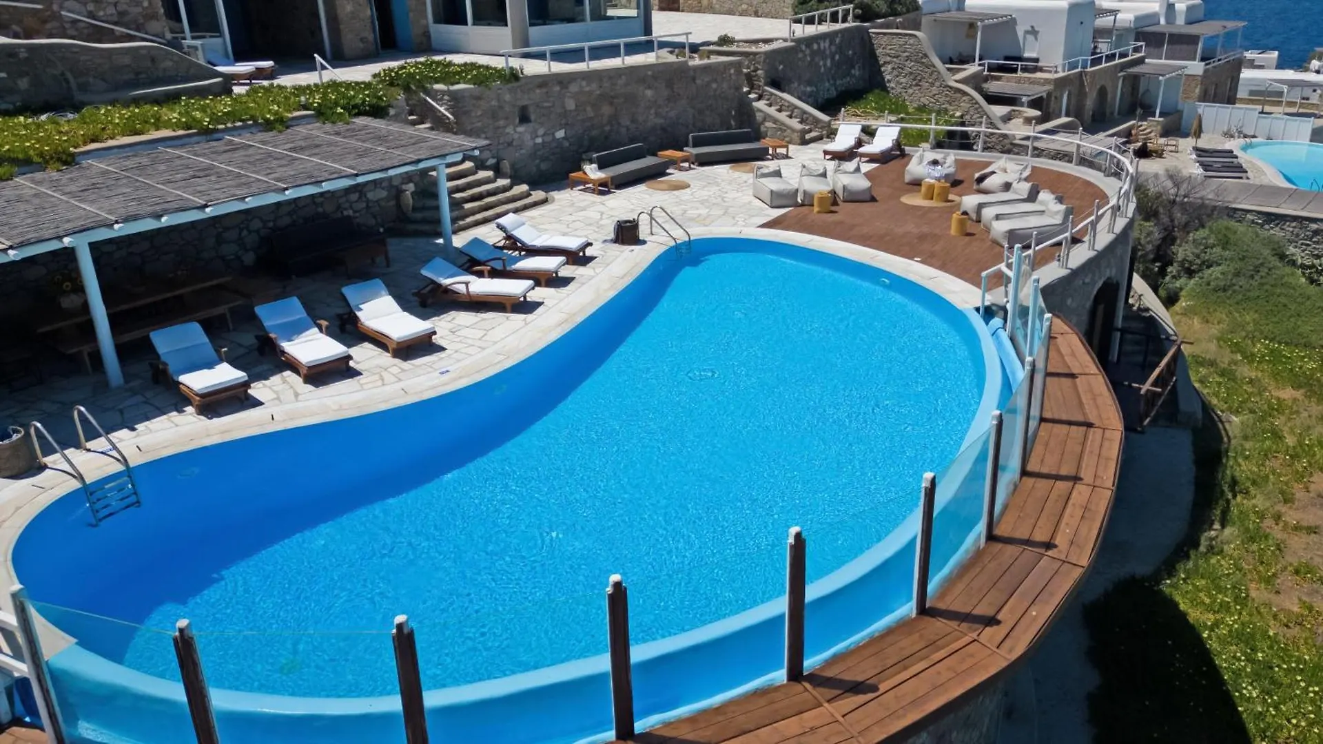 Patron 1 & 2 Pool Sunset Villas- Seven Bedrooms & Five Bedrooms Mykonos Town 0*,  Grèce