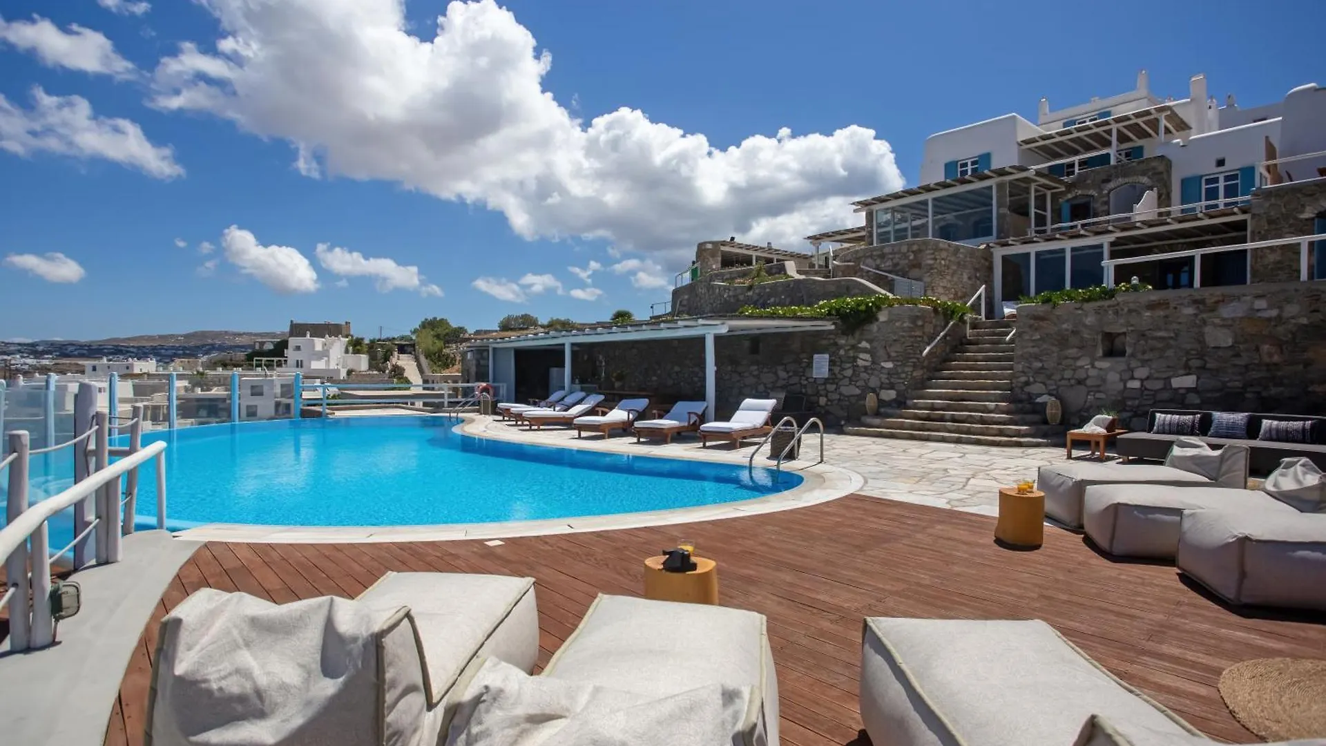 Villa Patron 1 & 2 Pool Sunset Villas- Seven Bedrooms & Five Bedrooms Mykonos Town