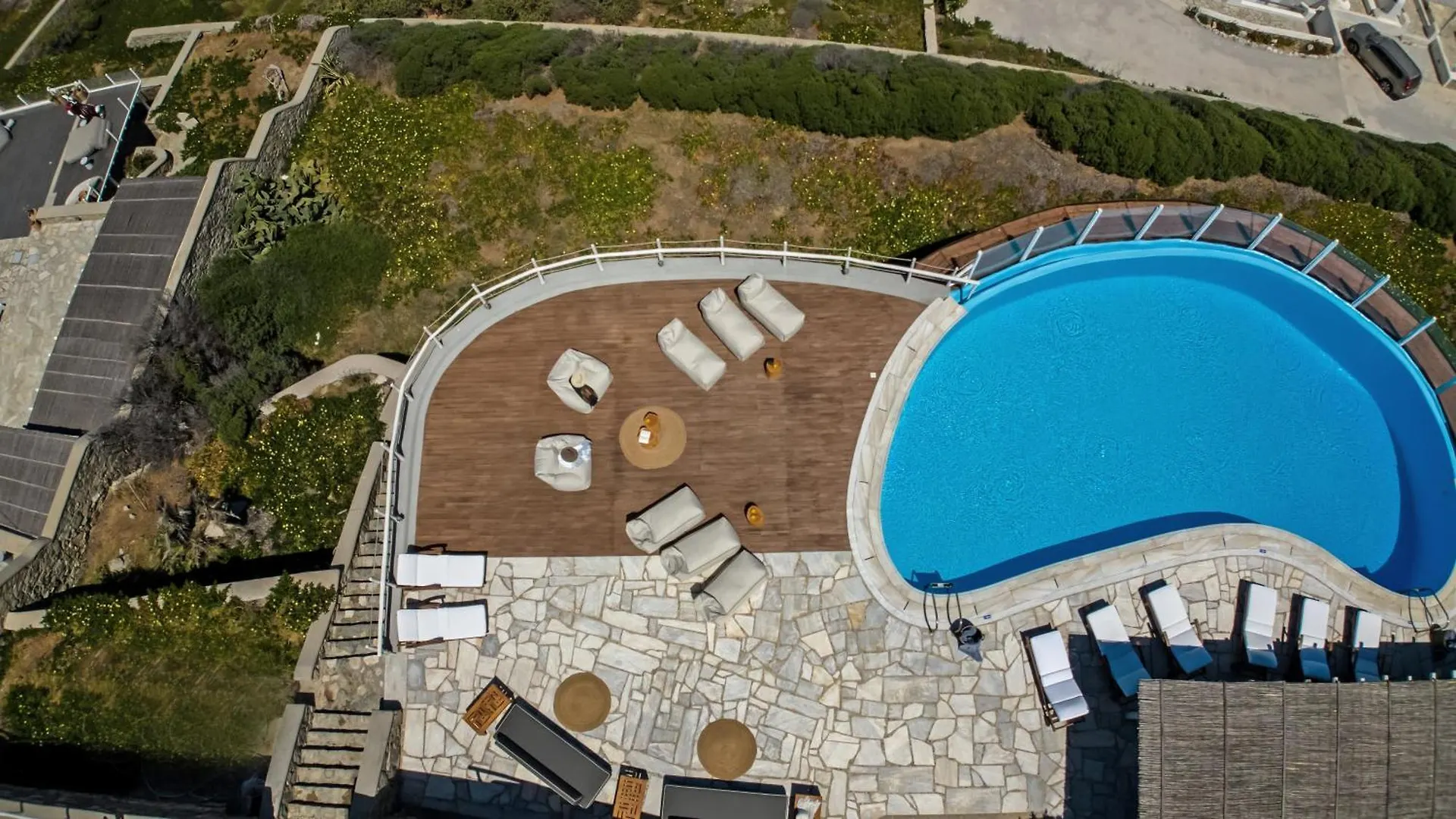Patron 1 & 2 Pool Sunset Villas- Seven Bedrooms & Five Bedrooms Mykonos Town Villa