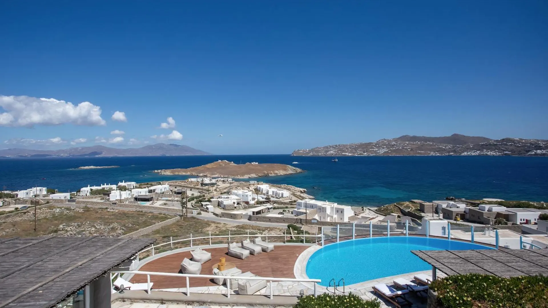 Patron 1 & 2 Pool Sunset Villas- Seven Bedrooms & Five Bedrooms Mykonos Town 빌라