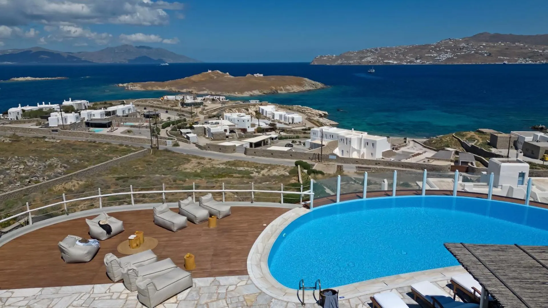 Patron 1 & 2 Pool Sunset Villas- Seven Bedrooms & Five Bedrooms Mykonos Town 빌라