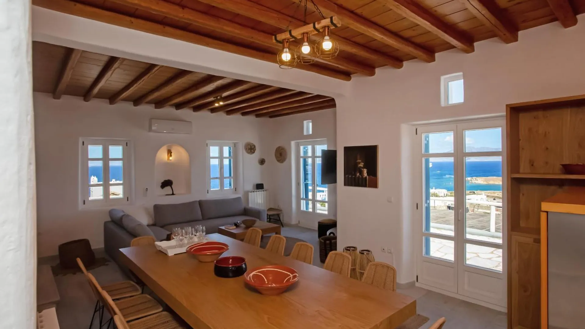 Patron 1 & 2 Pool Sunset Villas- Seven Bedrooms & Five Bedrooms Mykonos Town